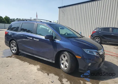 2018 Honda Odyssey Exl z USA, uszkodzony, nr VIN 5FNRL6H73JB104326